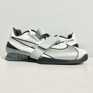 Nike Romaleos 4 SE “Silver Black” Men’s Size 10 Gym Weightlifting Sneakers